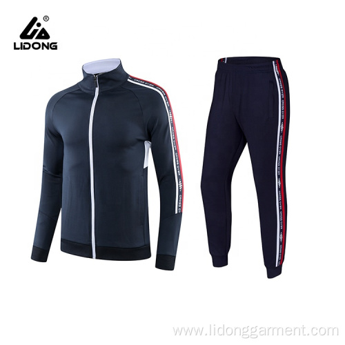 Wholesale Sublimation Sweatsuit Jogging Suits Mens Tracksuit